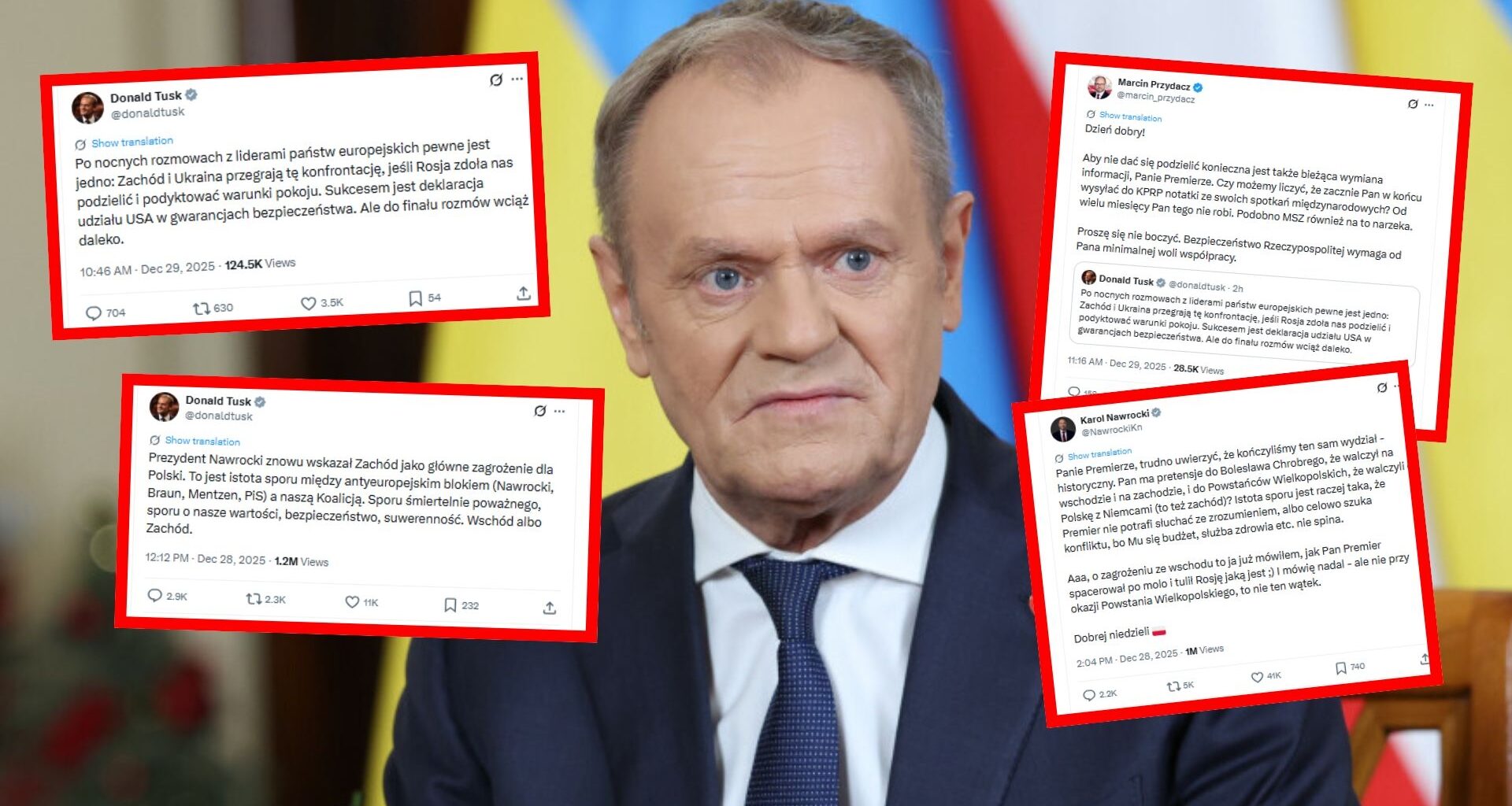 Burza po wpisie Tuska. Zaognia się spór na linii prezydent-rząd. "Proszę się nie boczyć"