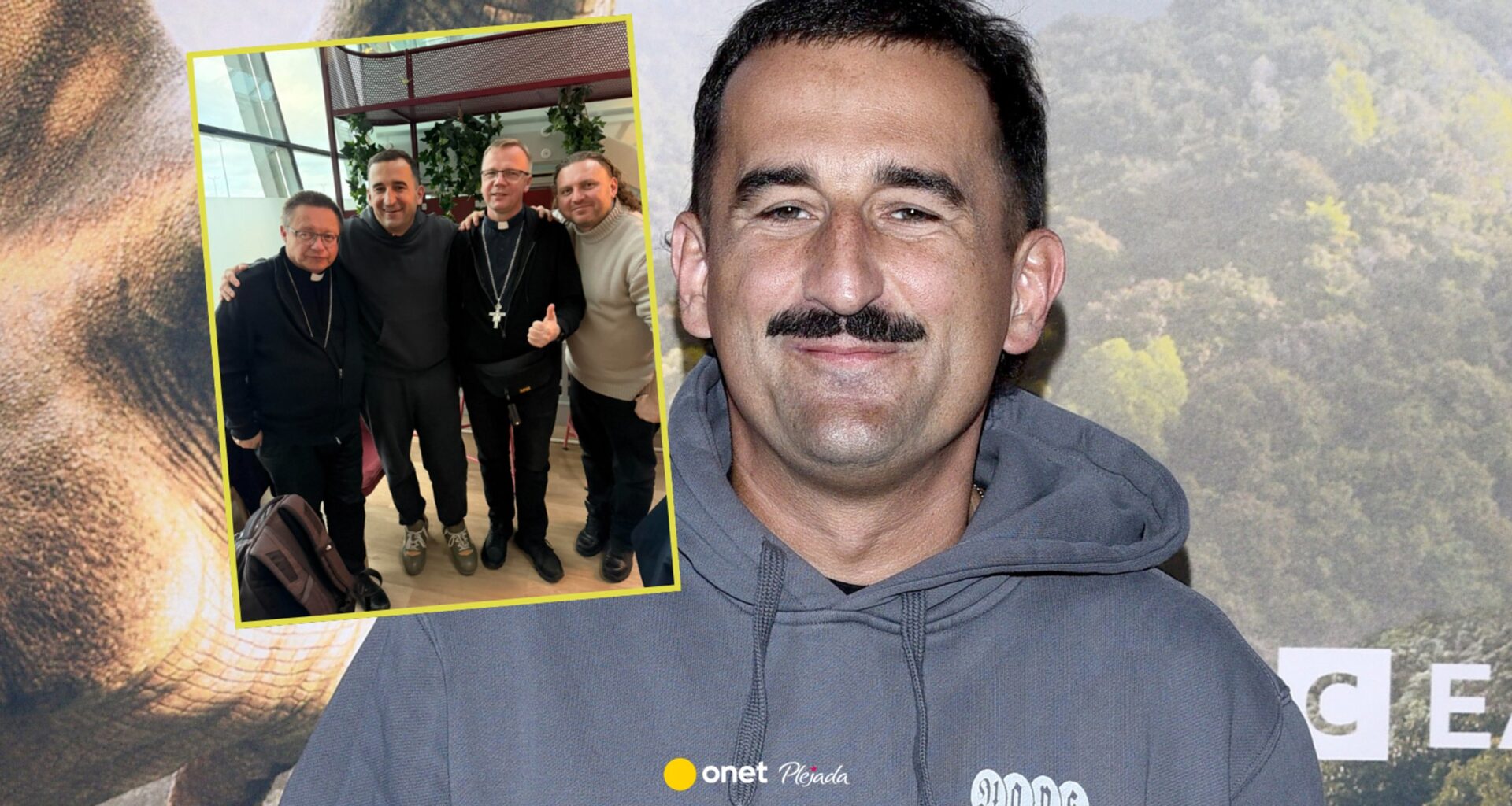 Michał Koterski pokazał się z kard. Rysiem. Burza w sieci: właśnie przestałam cię lubić