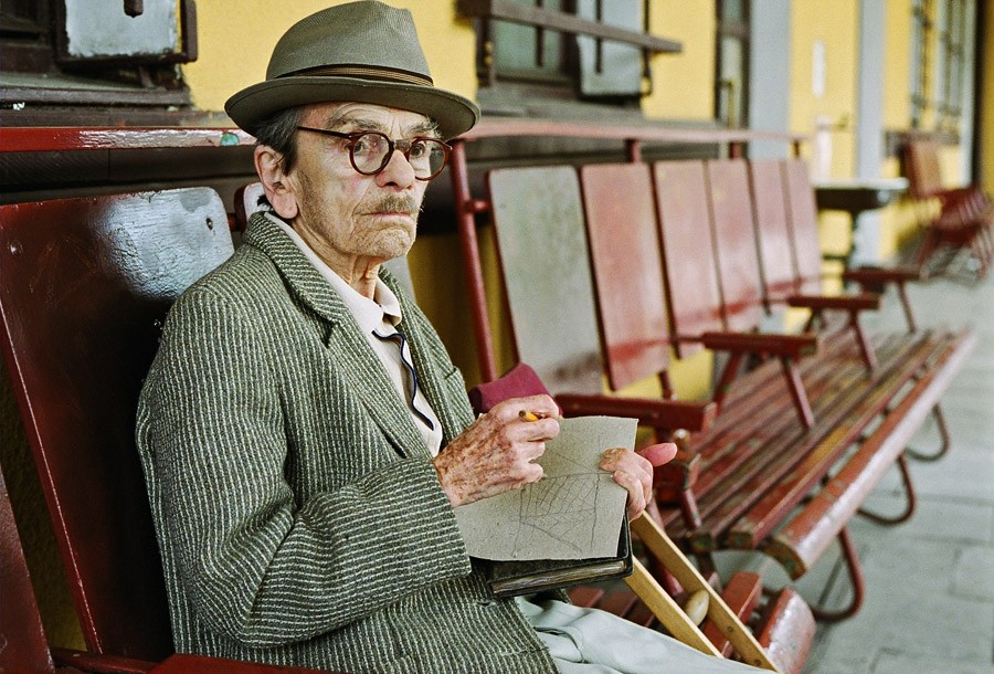 Krystyna Feldman w filmie "Mój Nikifor"