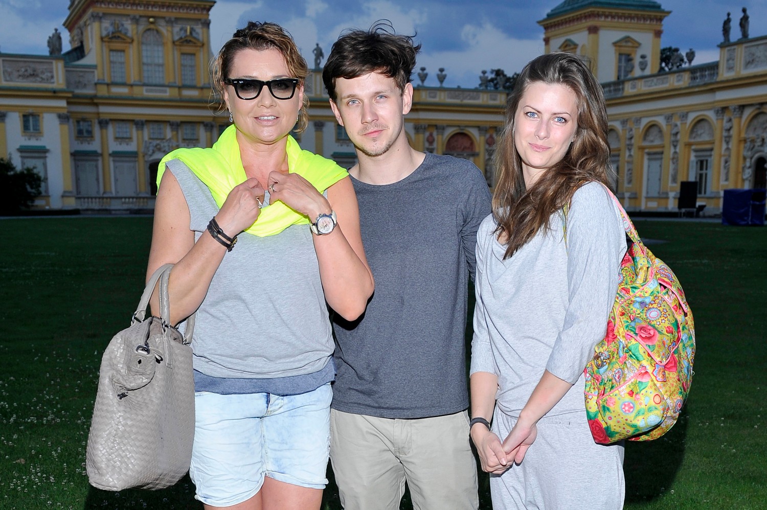 Małgorzata Ostrowska-Królikowska, Antoni Królikowski i Laura Breszka w 2013 r.