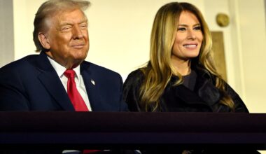 Donald i Melania Trumpowie