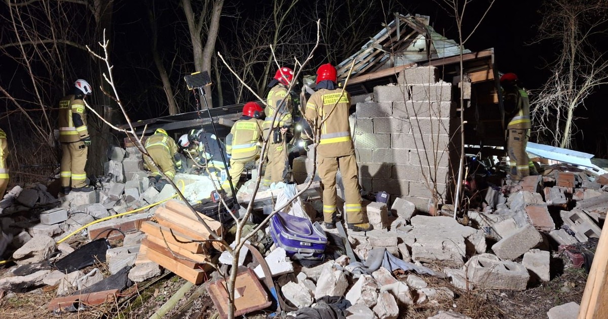 Dramat w Besiekierzu Nawojowym. Wybuch gazu zrujnował budynek przed świętami