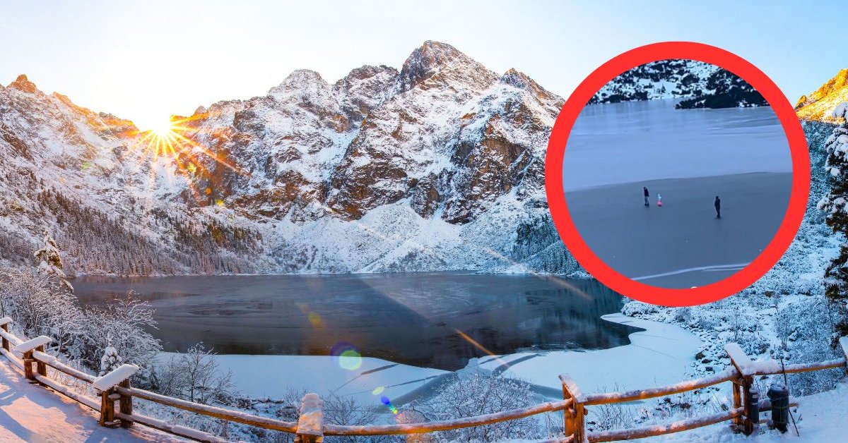 Pokazali nagranie z Morskiego Oka. Ryzykowali życiem dziecka. "Głupota"