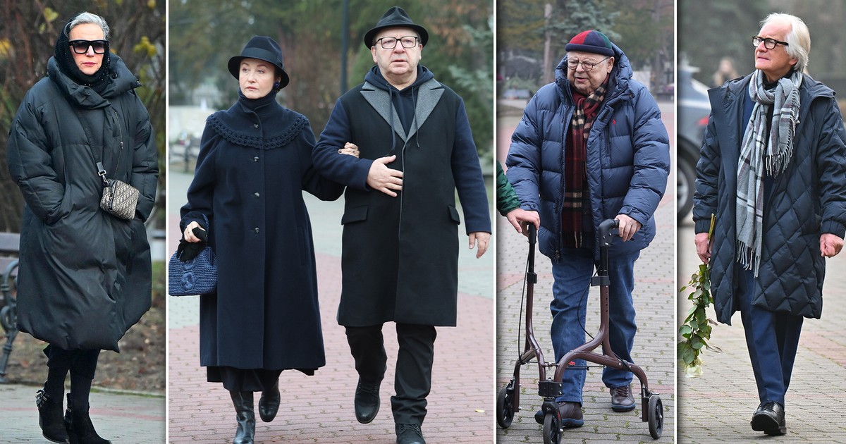 Gwiazdy na pogrzebie Magdy Umer. Tak pożegnali legendarną artystkę