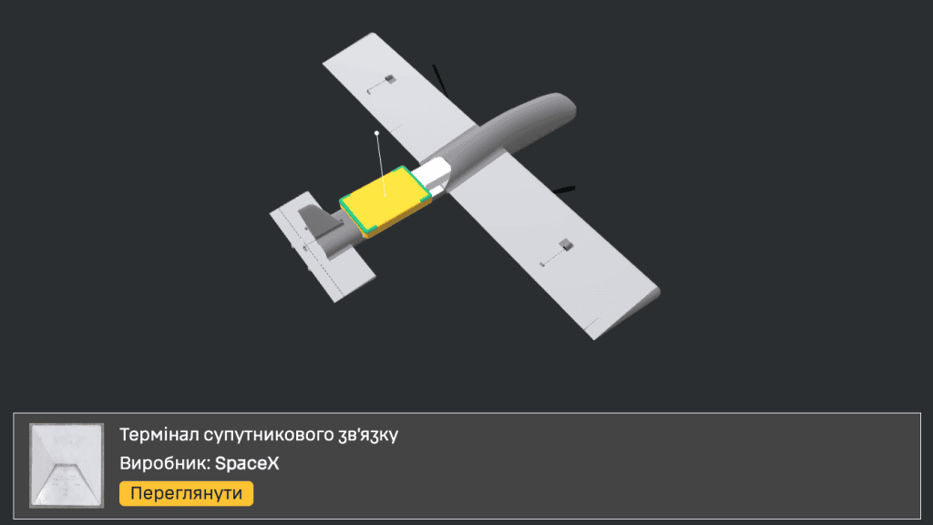 Starlinki w rosyjskich dronach Molniya-2P