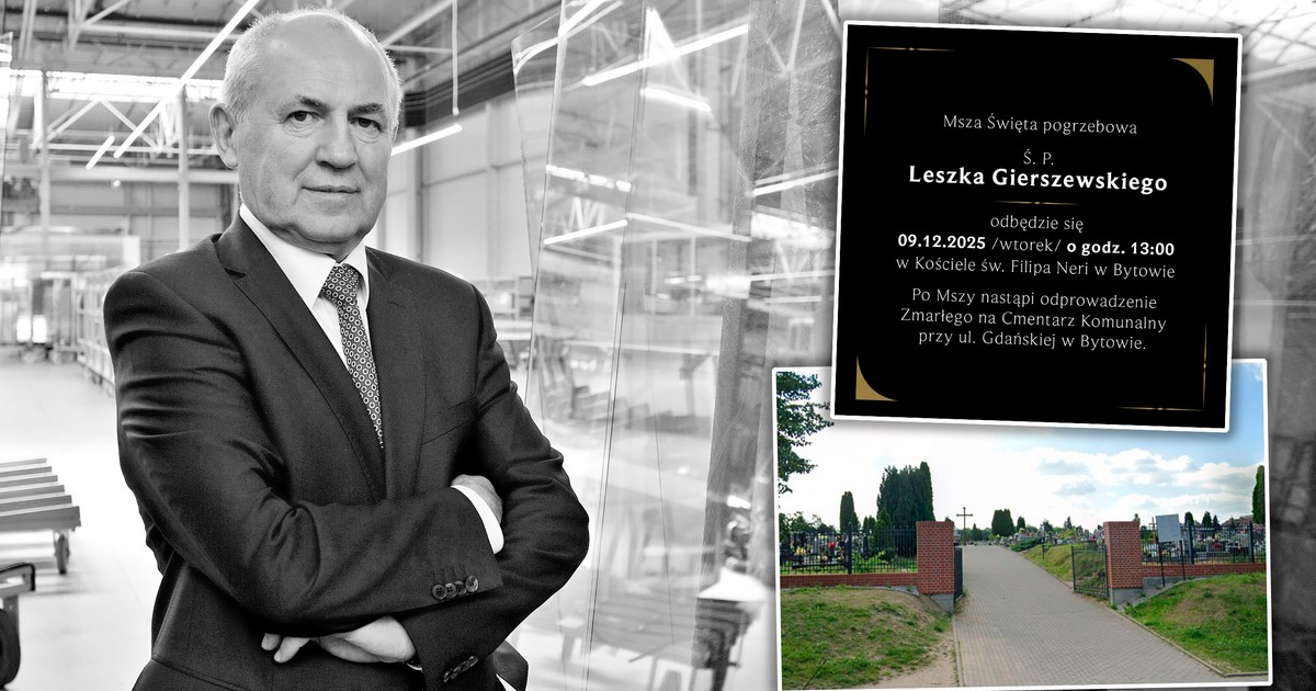 Nie żyje jeden z najbogatszych Polaków. Wiadomo, kiedy pogrzeb Leszka Gierszewskiego
