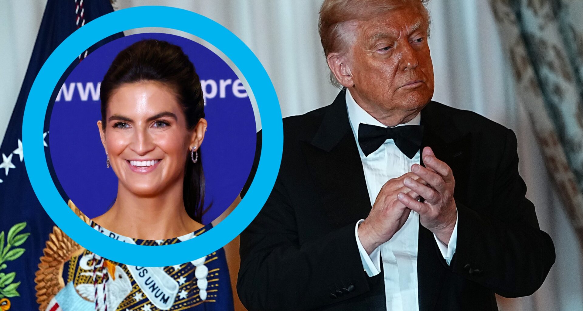 Kaitlan Collins i Donald Trump