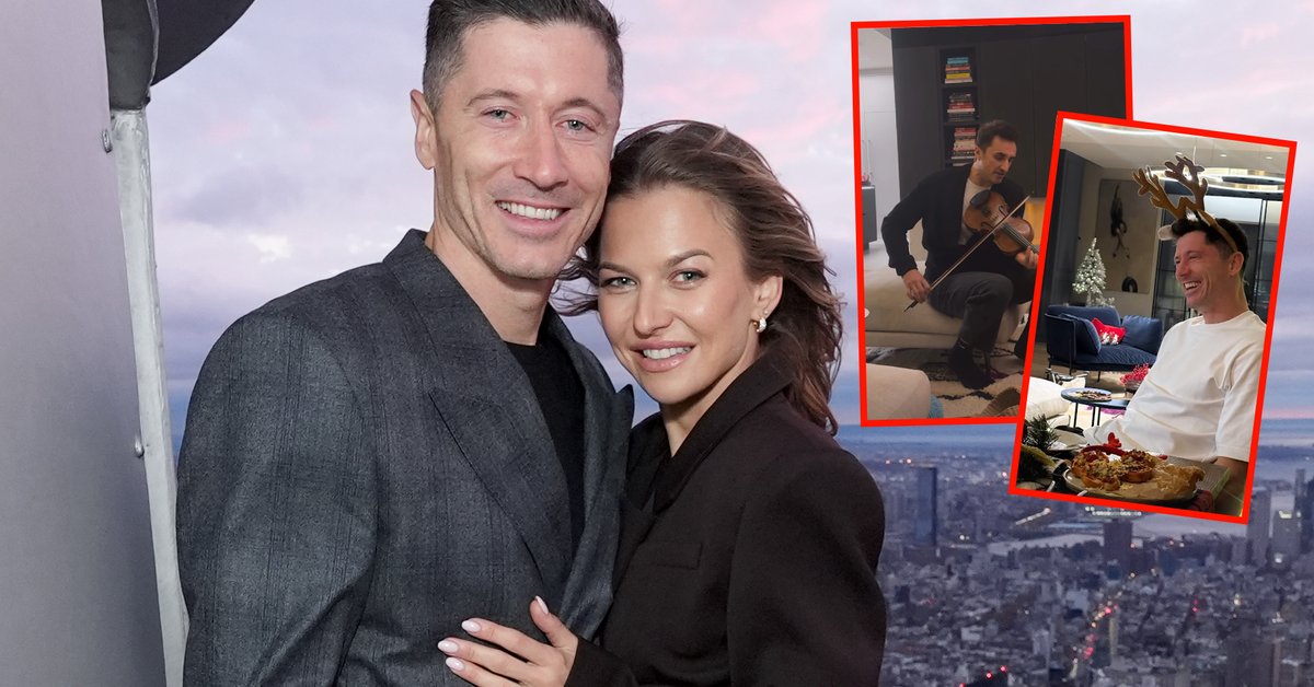 Zdjęcie z apartamentu Lewandowskich w Warszawie