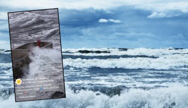 Potężny sztorm na Bałtyku. Fale nie oszczędziły popularnego miejsca