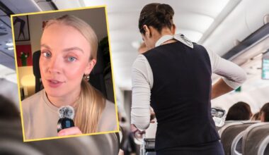 "A zdarza się to bardzo często". Stewardesa radzi, czego nie robić podczas lotu