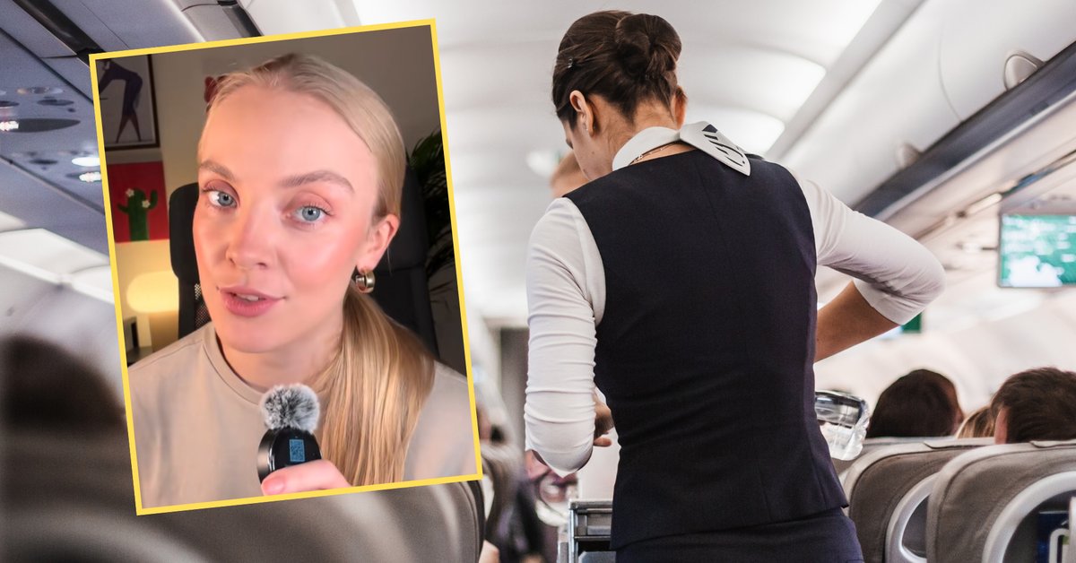 "A zdarza się to bardzo często". Stewardesa radzi, czego nie robić podczas lotu