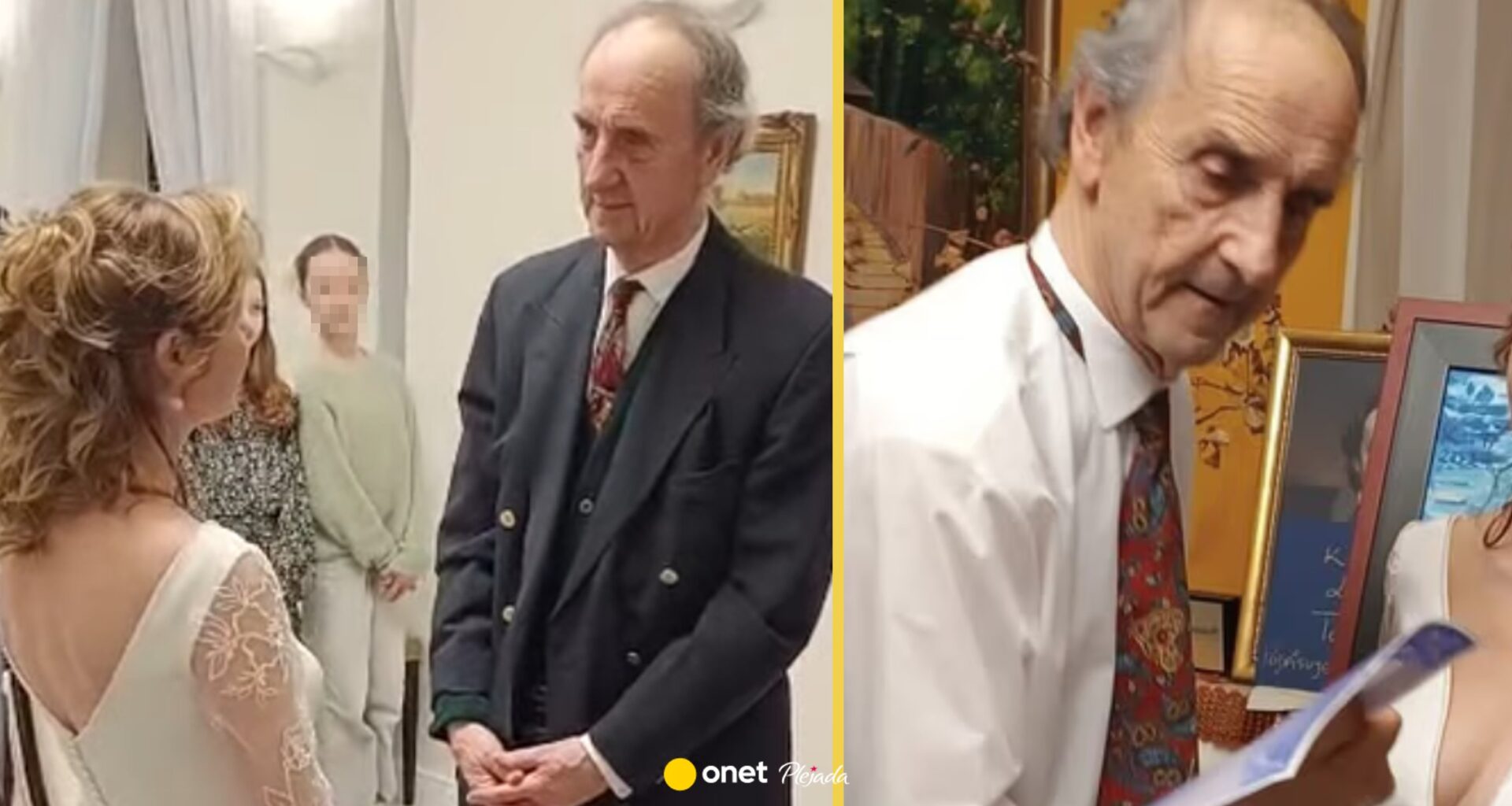 80-letni syn Bohdana Tomaszewskiego o ślubie z młodszą partnerką: była zszokowana