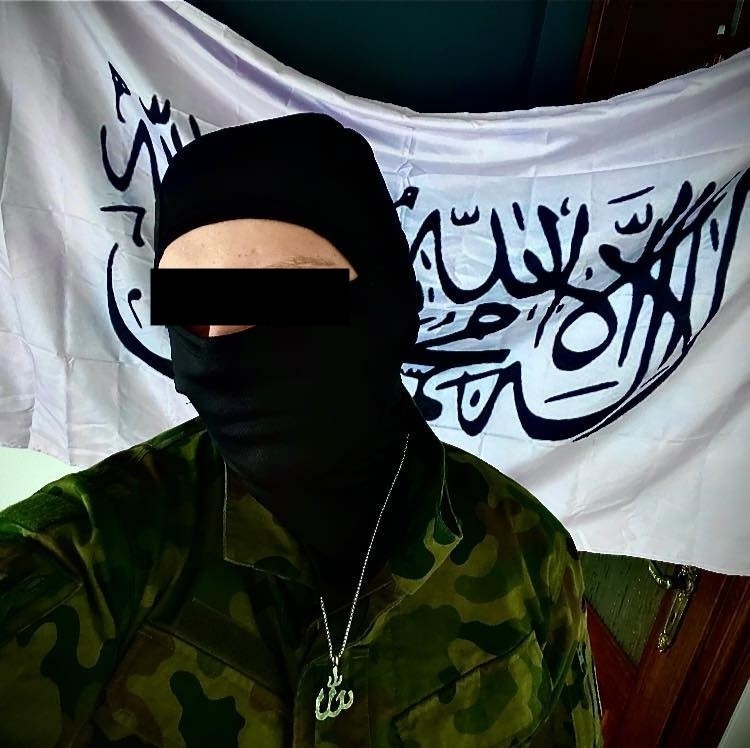 Zdjęcie Mateusza W. w mediach społecznościowych