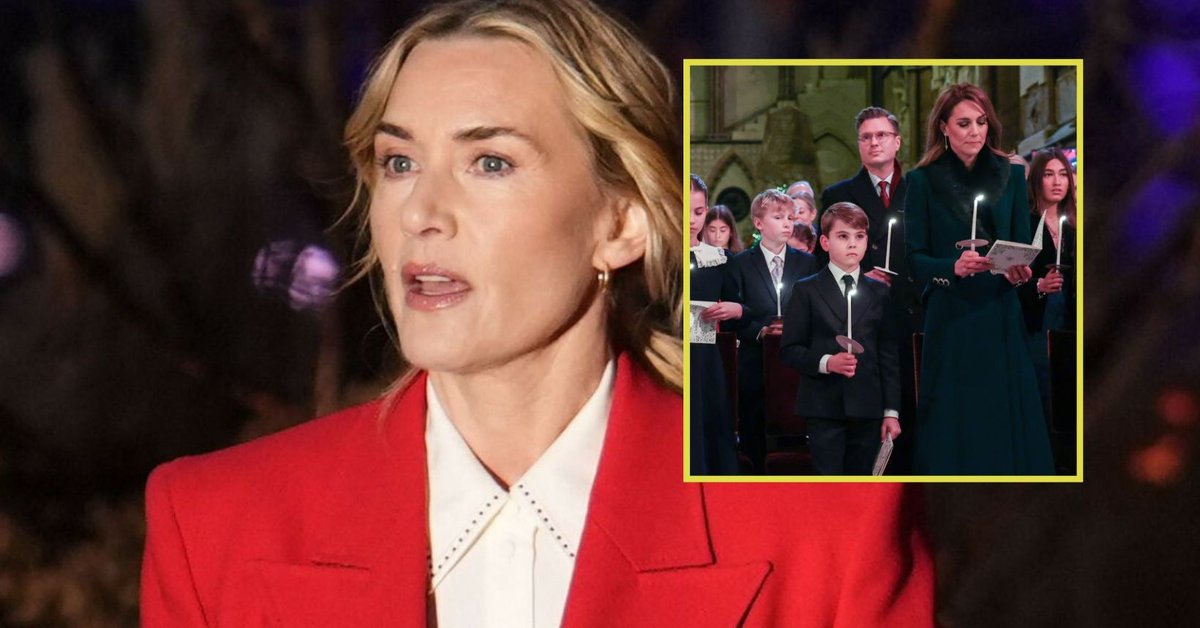 Kate Winslet przemówiła na kolędowaniu księżnej Kate. Padły poruszające słowa