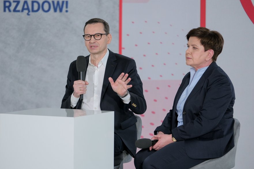 Mateusz Morawiecki i Beata Szydło