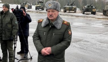 Prezydent Białorusi podczas spotkania z Władimirem Putinem w Moskwie