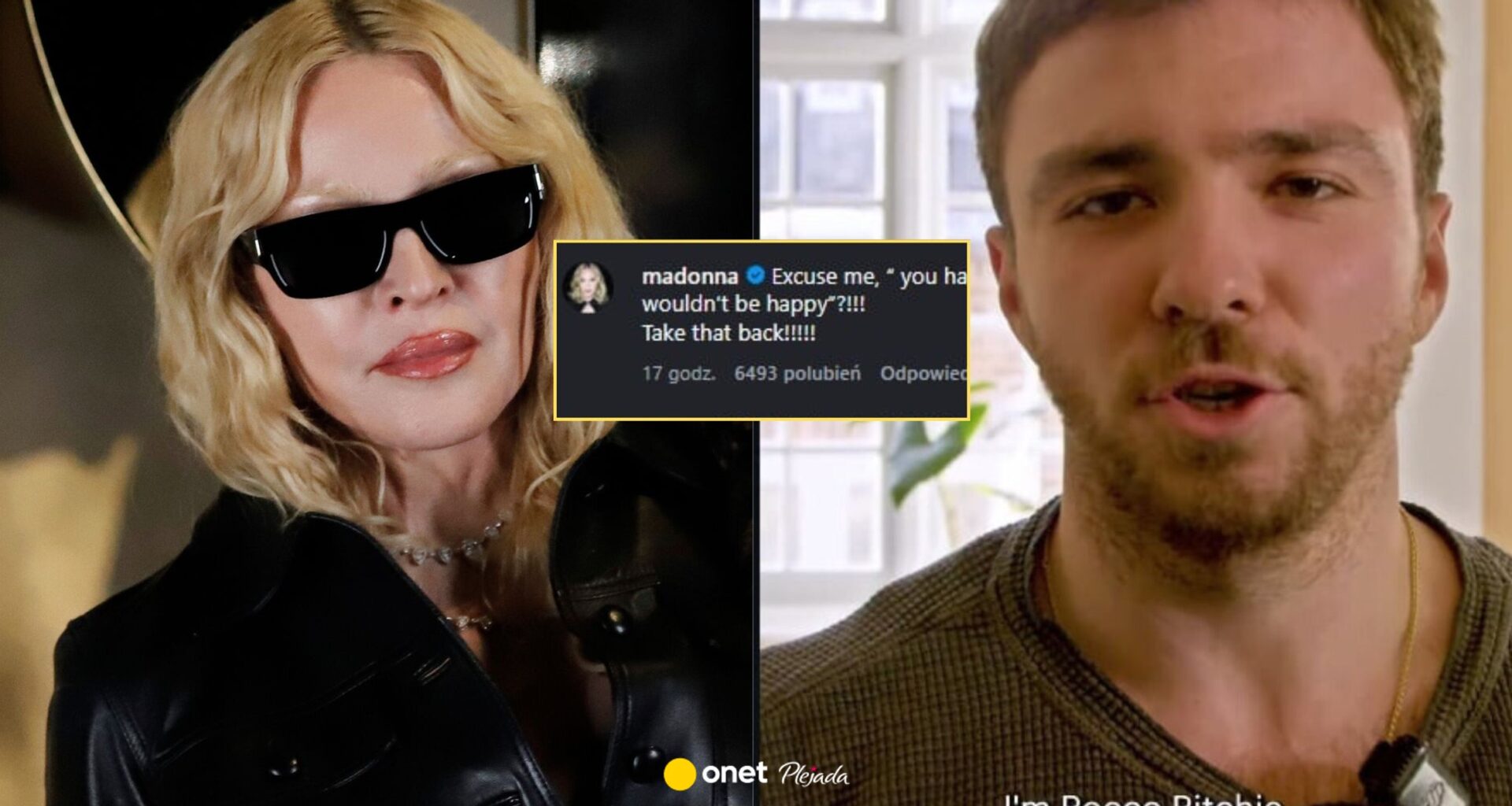 Rocco Ritchie udzielił wywiadu i wspomniał o mamie. Madonna: cofnij to!