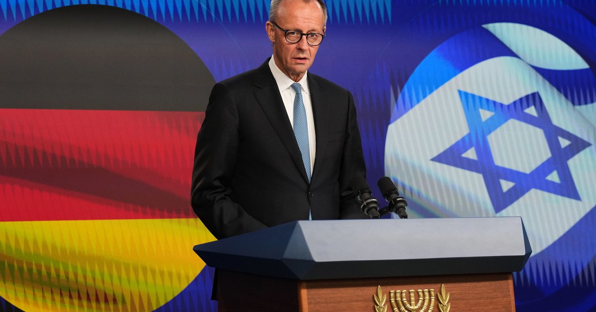 Friedrich Merz o uznaniu Palestyny. "Nie widzę przesłanek"