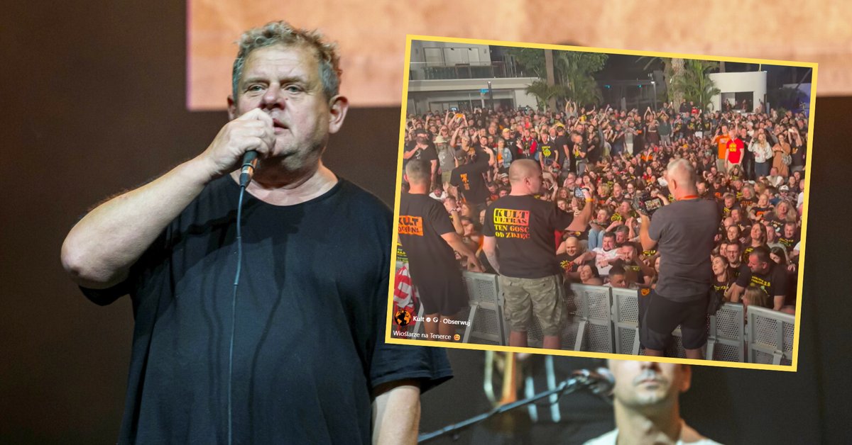 Kazik Staszewski podczas wrześniowego koncertu w Chicago