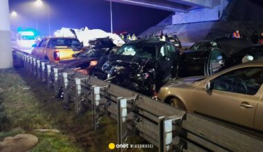 Ogromny karambol na S19. Zderzyło się co najmniej 10 pojazdów - Onet Wiadomości