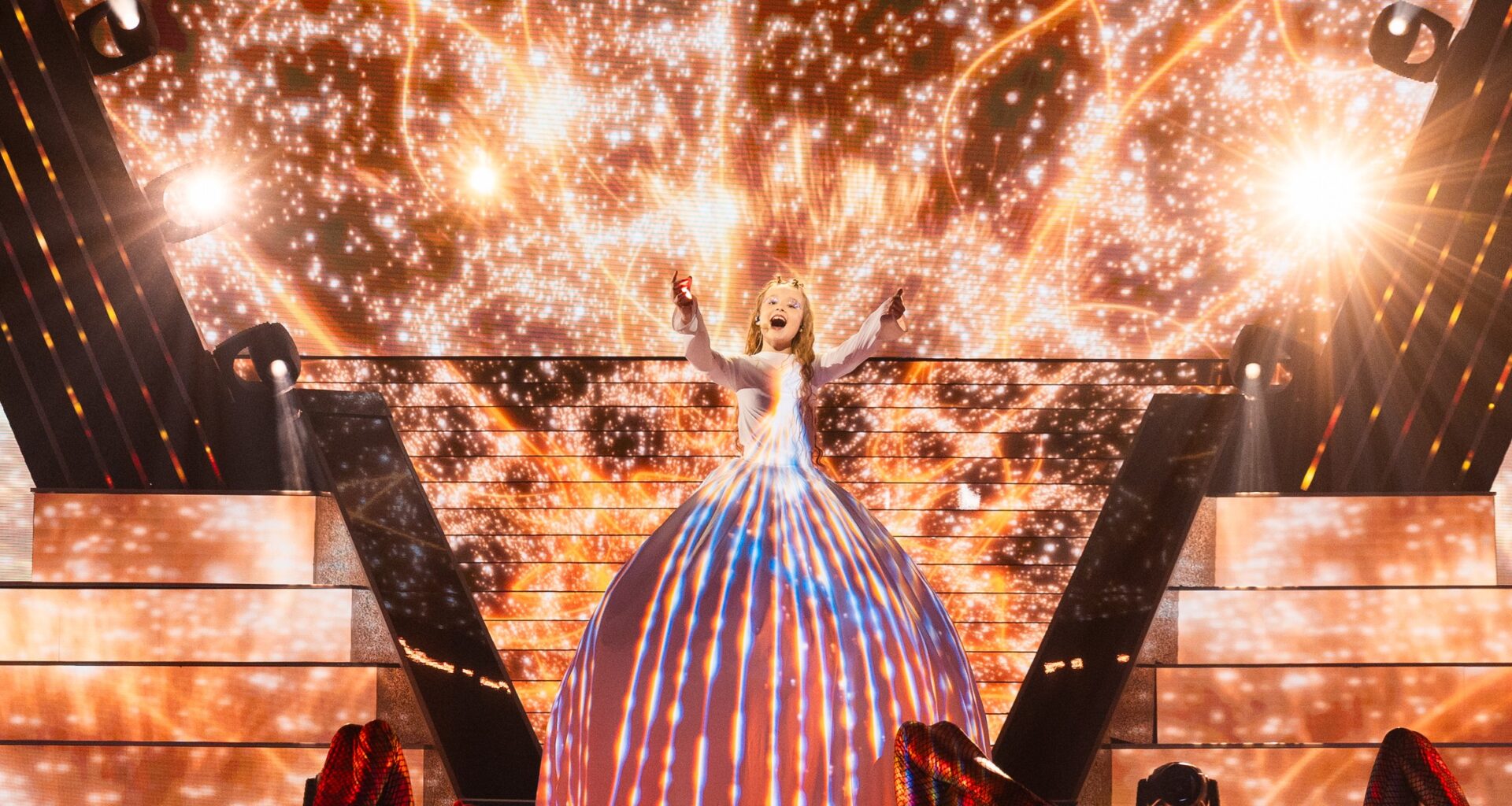 Marianna Kłos na scenie Eurowizji Junior 2025