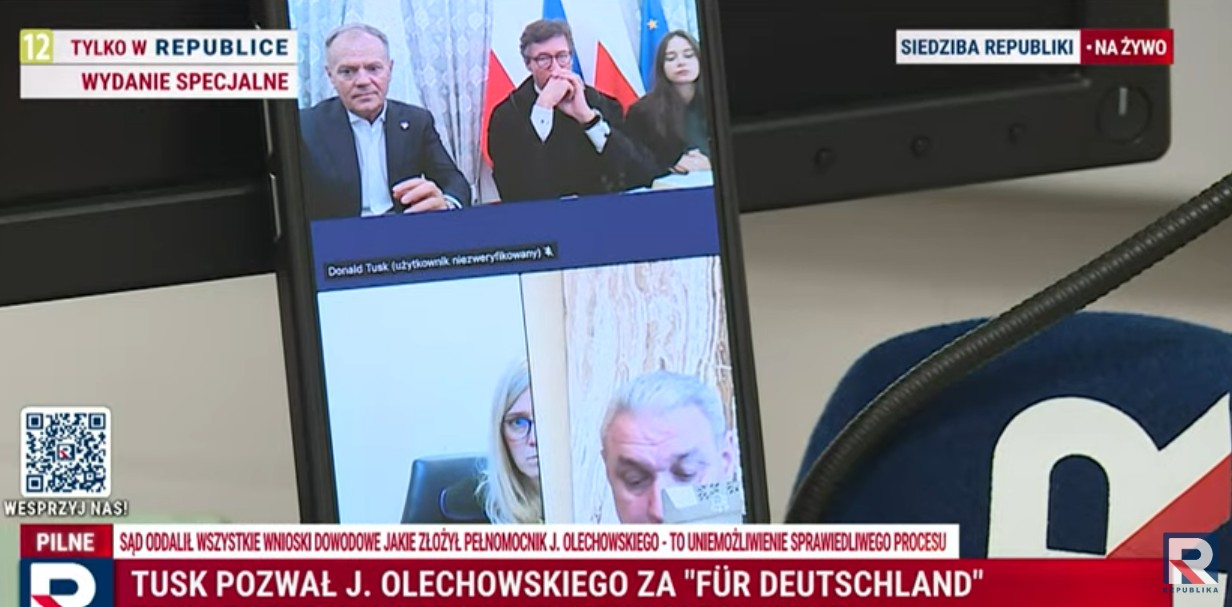 Rozprawa sądowa w sprawie Donalda Tuska i Jarosława Olechowskiego