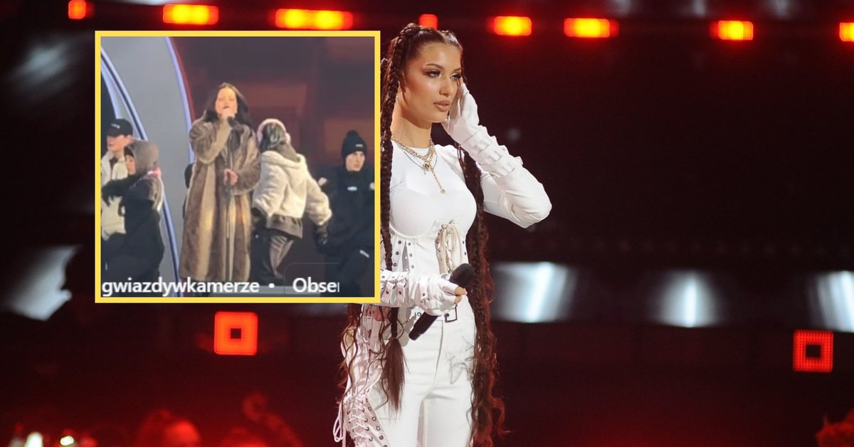 Nagrania z próby Viki Gabor przed sylwestrem wyciekły do sieci. To pierwszy występ po zaręczynach