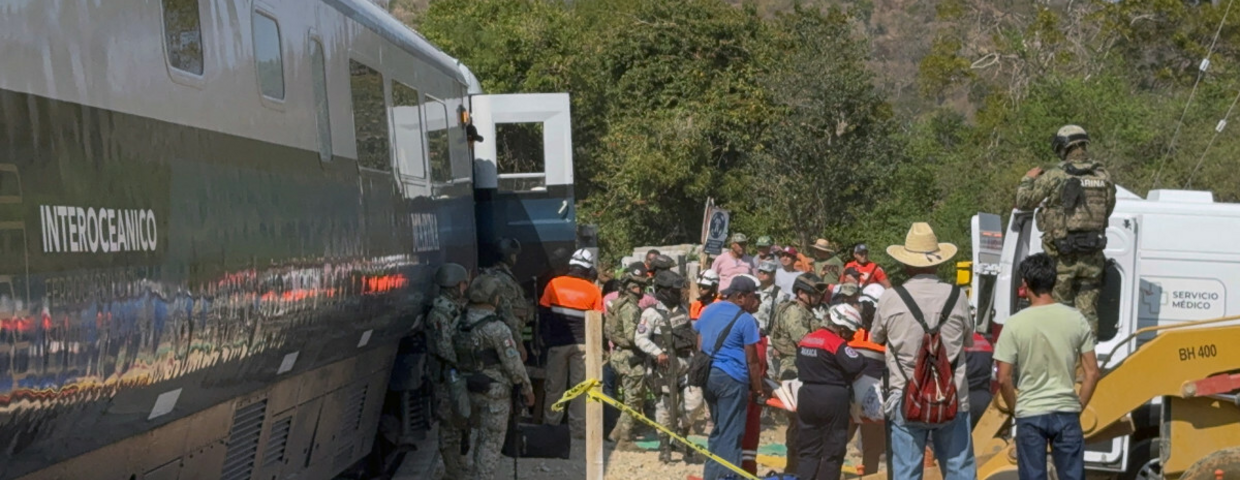 Katastrofa kolejowa. Wiele ofiar, wagony nad urwiskiem