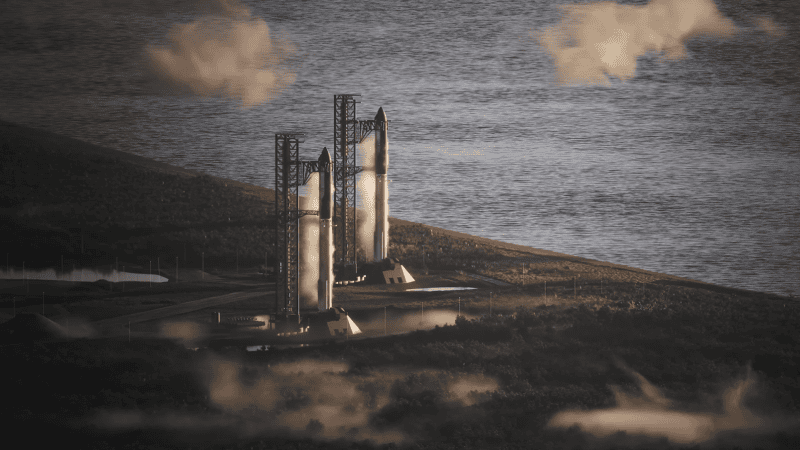 SpaceX, Starship, Super Heavy, rakieta, baza Sił Kosmicznych USA, kosmos, technologir