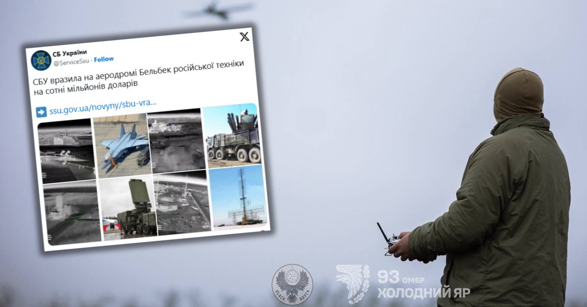 Nocny atak ukraińskich dronów. Rosjanie stracili sprzęt za 200 mln dol. - Onet