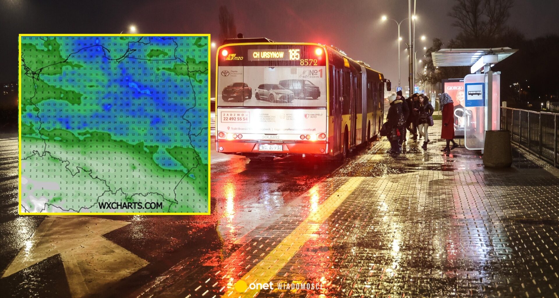 Temperatura nagle spadnie i zacznie padać deszcz. Zbliża się zwrot w pogodzie