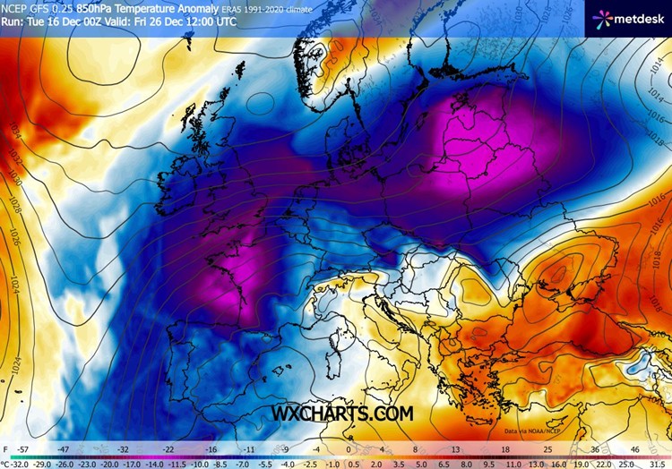Zimne powietrze z północy szybko może nie ustąpić z Polski