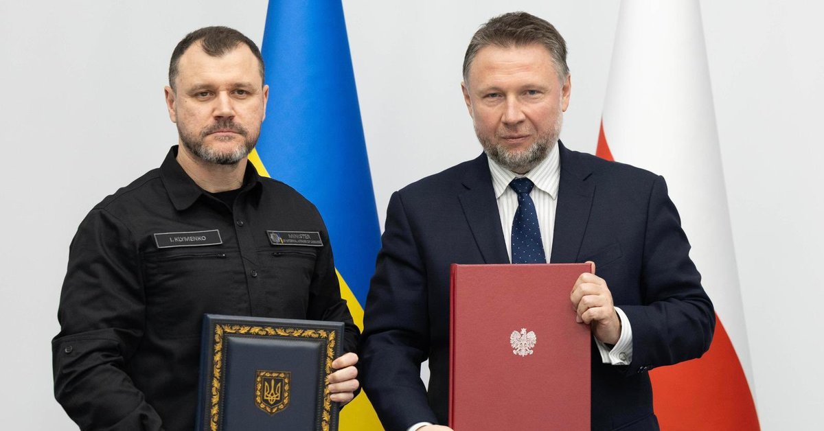 Polska i Ukraina podpisały nową umowę. Chodzi o zwalczanie przestępczości