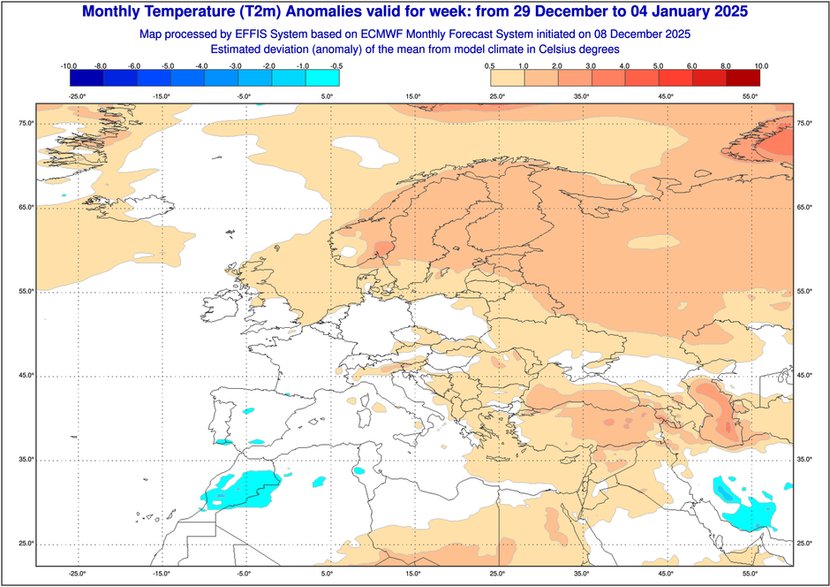 Bliżej końca roku temperatury powinny spaść do wartości charakterystycznych dla pory roku