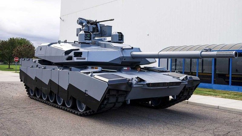 Demonstrator technologii czołgu nowej generacji, noszący nazwę AbramsX.