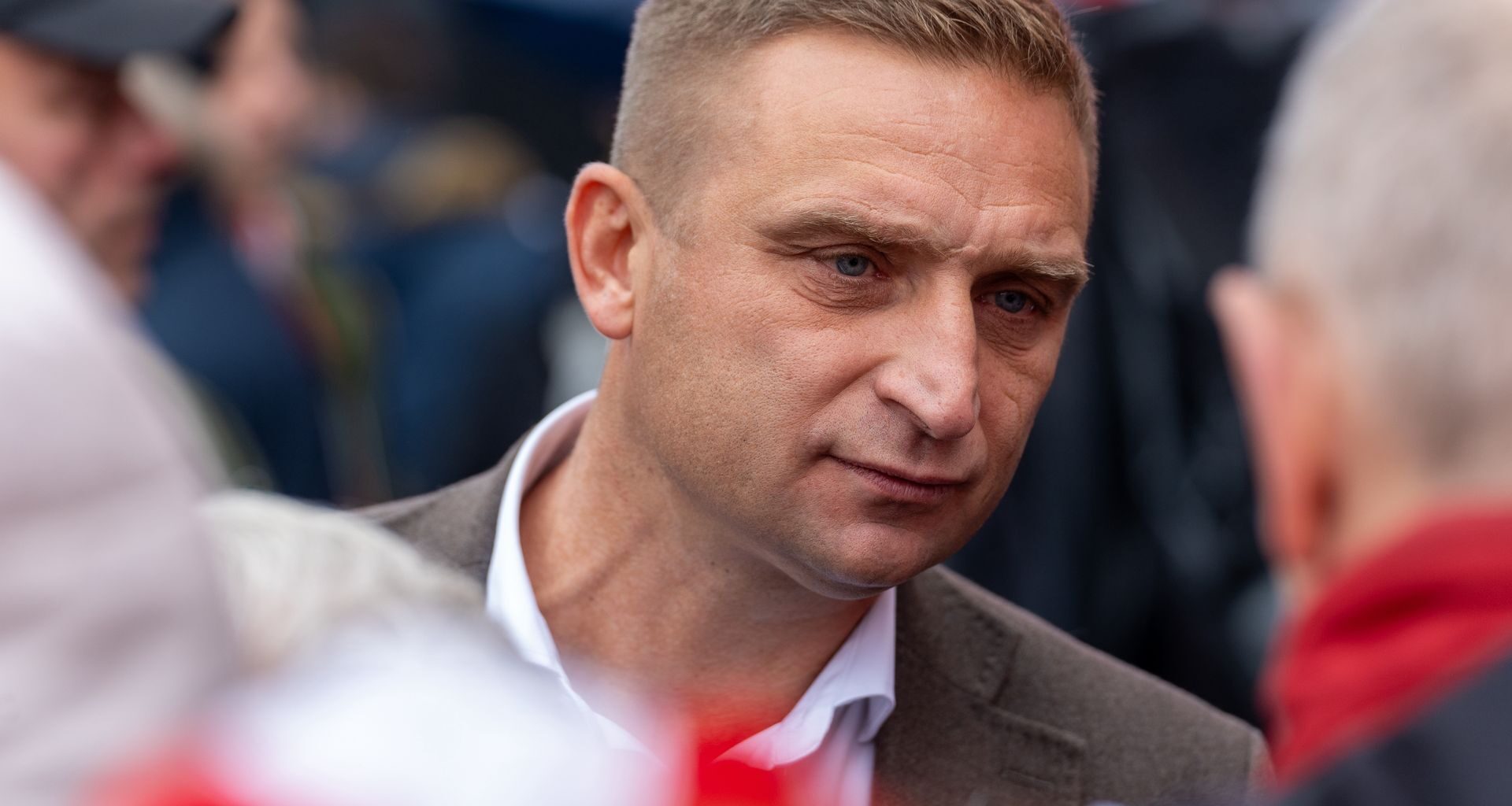 Incydent w samolocie. Rozmowa Trumpa przerwana przez drzwi do łazienki