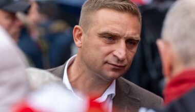 Incydent w samolocie. Rozmowa Trumpa przerwana przez drzwi do łazienki