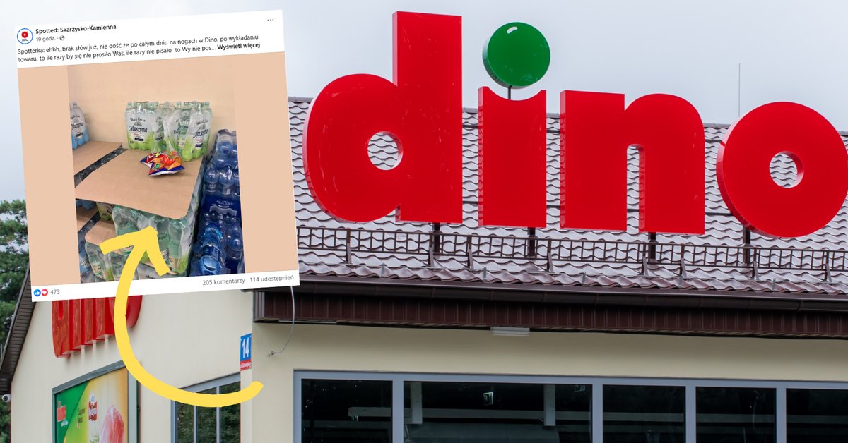 Pracownica Dino ma dość. Apeluje do klientów. "Brak słów" - Onet