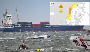 Promy do Polski odwołane. Sztorm paraliżuje transport w Szwecji - Onet Wiadomości