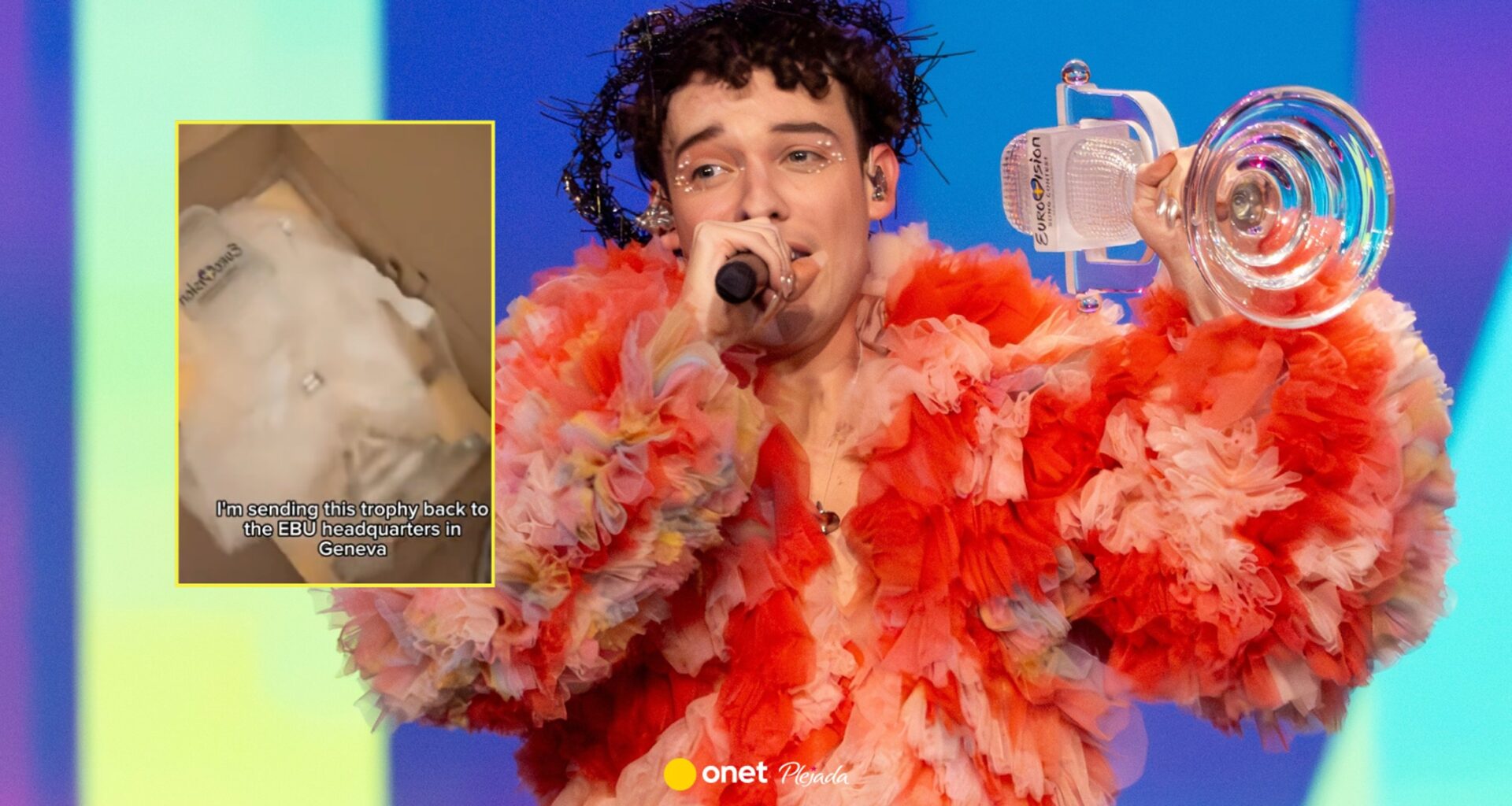 Zwycięzca Eurowizji oddaje nagrodę. Internauci reagują na decyzję