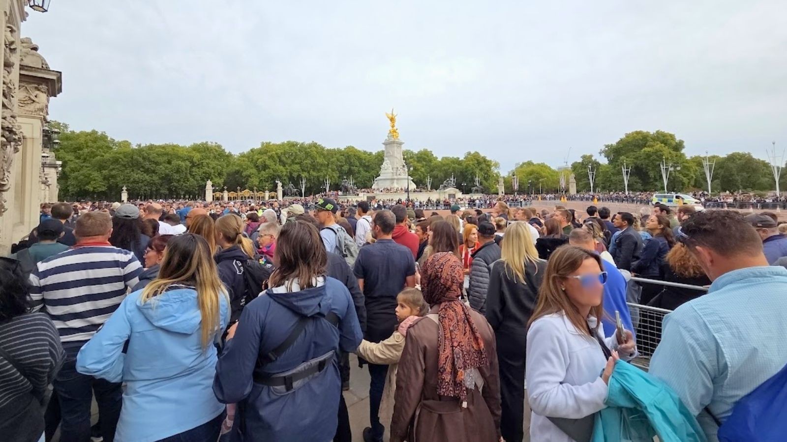 Pałac Buckingham w Londynie we wrześniu 2025 r.