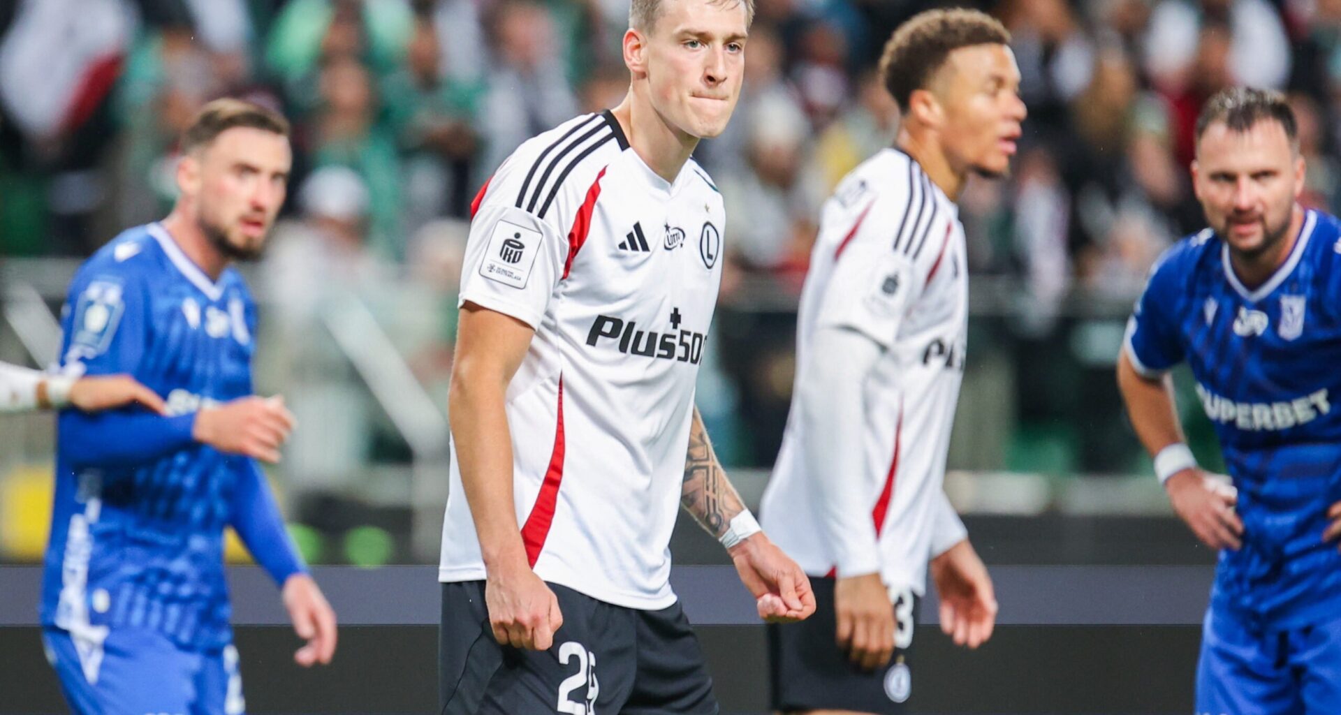 Mileta Rajović przez 1000 minut nie strzelił dla Legii Warszawa z gry