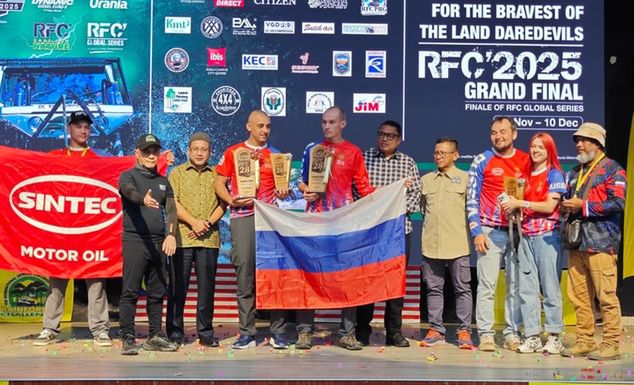 Rajd w Malezji jest zdominowany przez Rosjan (fot. Facebook/Rainforest Challenge)