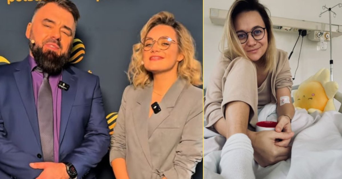 Olga Łasak z kabaretu Czesuaf na zdjęciu ze szpitala. "Jestem zmęczona psychicznie"