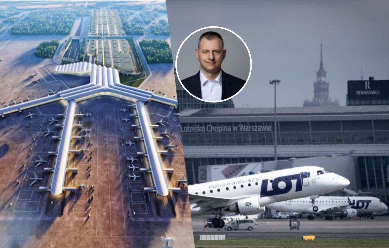 Osiedla zamiast Lotniska Chopina po otwarciu CPK? Prezes zdradza nam inny pomysł