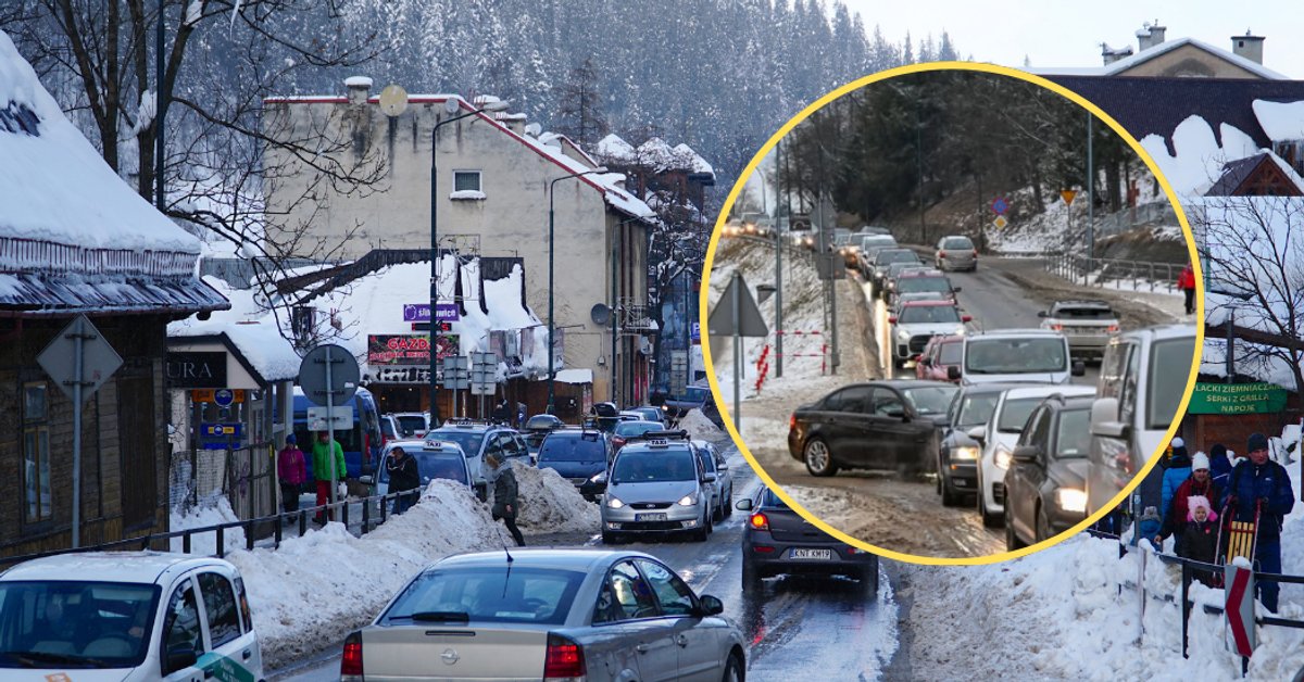 Tak turyści wracali z Tatr. Sytuacja na drogach była "dramatyczna"