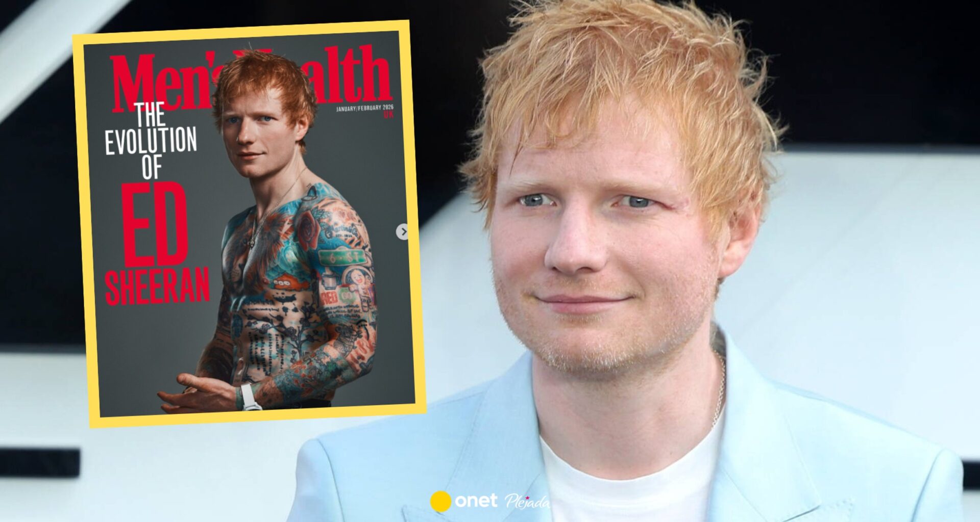 Tak dziś wygląda Ed Sheeran. Zdjęcie bez koszulki robi wrażenie