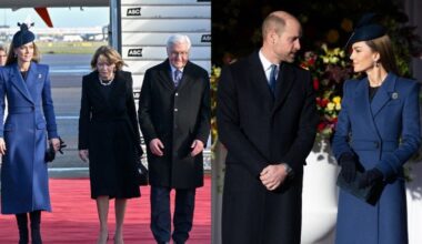 Książę William i księżna Kate witają prezydenta Niemiec (ZDJĘCIA)