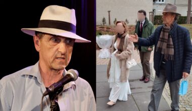 80-letni Krzysztof Logan Tomaszewski wziął TRZECI ślub