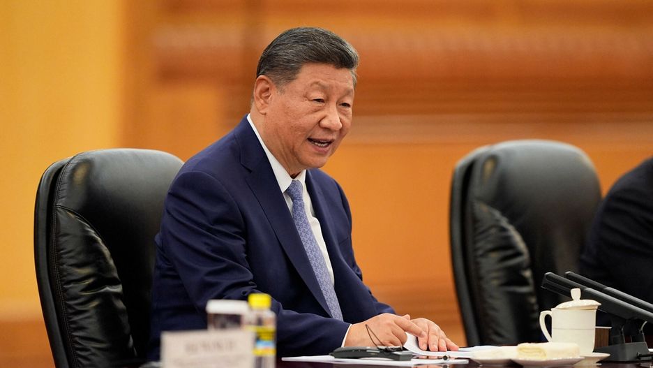 Archiwum zagraniczne East News 2025-10
Chinese President Xi Jinping speaks during a meeting with Sri Lanka's Prime Minister Harini Amarasuriya (not pictured) at the Great Hall of the People in Beijing on October 14, 2025. (Photo by Ichiro Banno / POOL / AFP)
ICHIRO BANNO